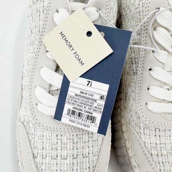 NEW Universal Thread Women's Persephone Sneakers - White - Picture 9 of 9